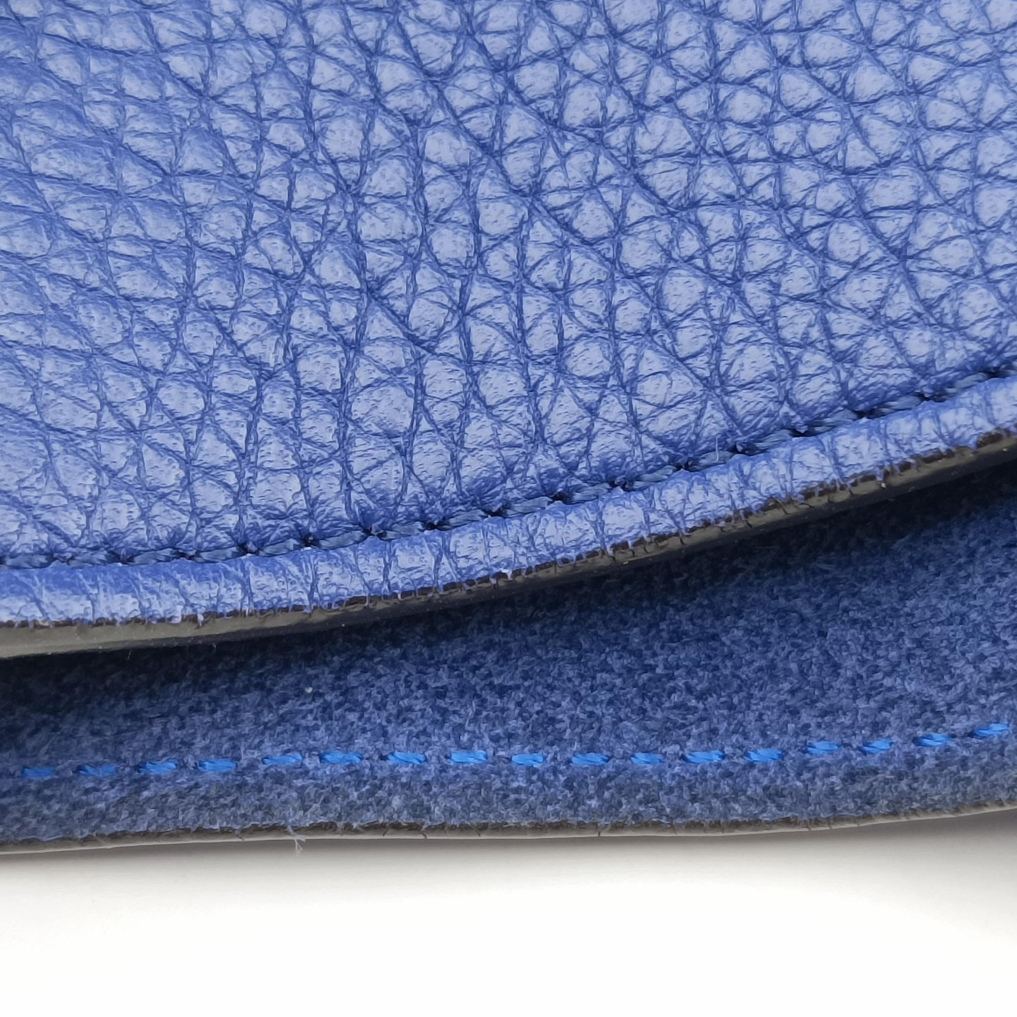 Luggage Mini Shopper Blue leather F-LA-0174 F-CT-0164ラゲージミニショッパー ブルー レザー F-LA-0174 F-CT-0164
