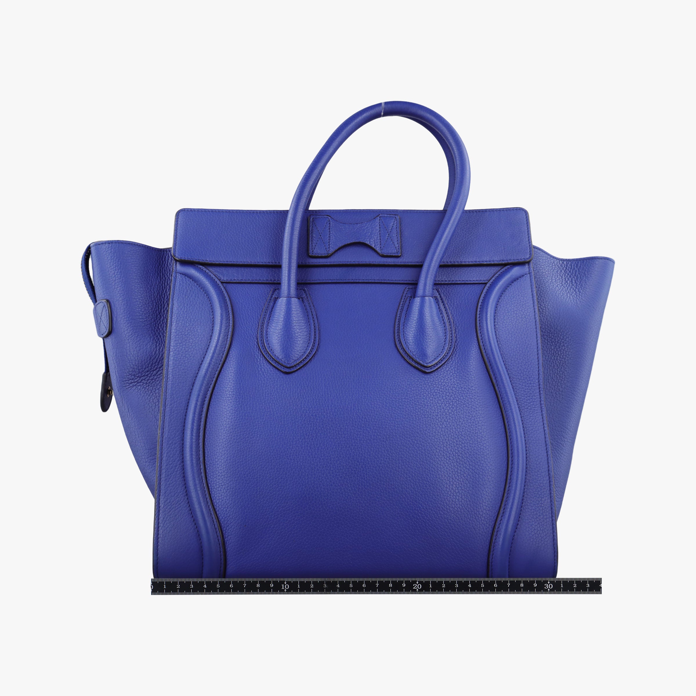 Luggage Mini Shopper Blue leather F-LA-0174 F-CT-0164ラゲージミニショッパー ブルー レザー F-LA-0174 F-CT-0164