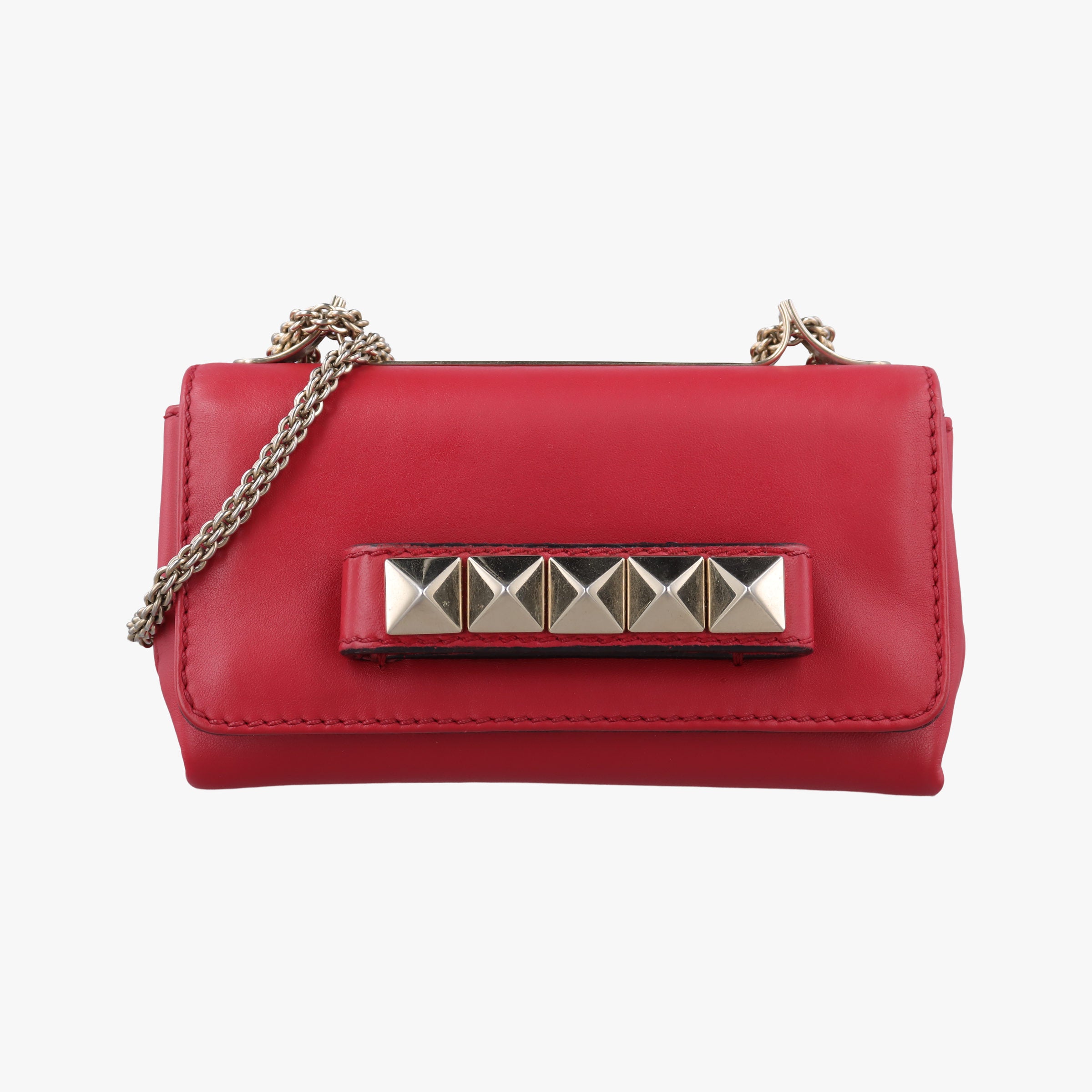 Rockstud VA VA VOOM Red Leather 8GD039NGI3ロックスタッズ ヴァ ヴァ ヴーム レッド レザー 8GD039NGI3