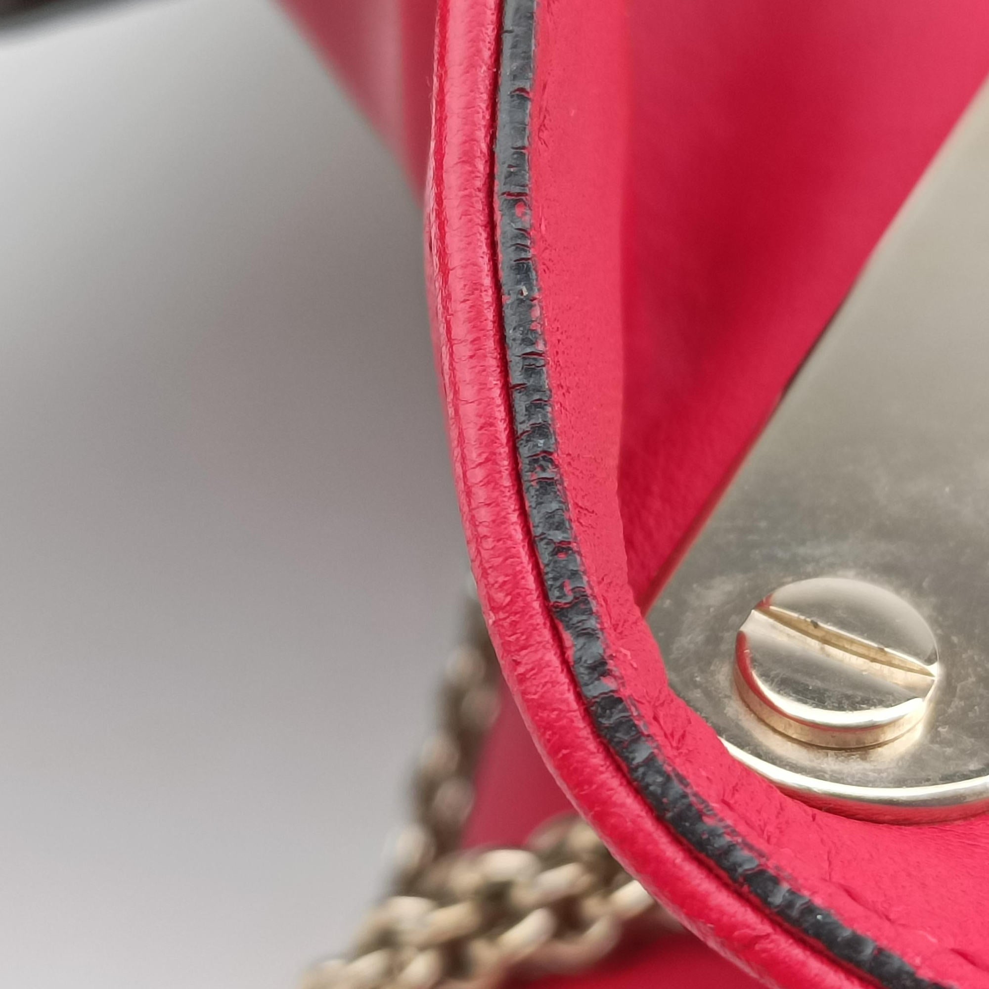 Rockstud VA VA VOOM Red Leather 8GD039NGI3ロックスタッズ ヴァ ヴァ ヴーム レッド レザー 8GD039NGI3