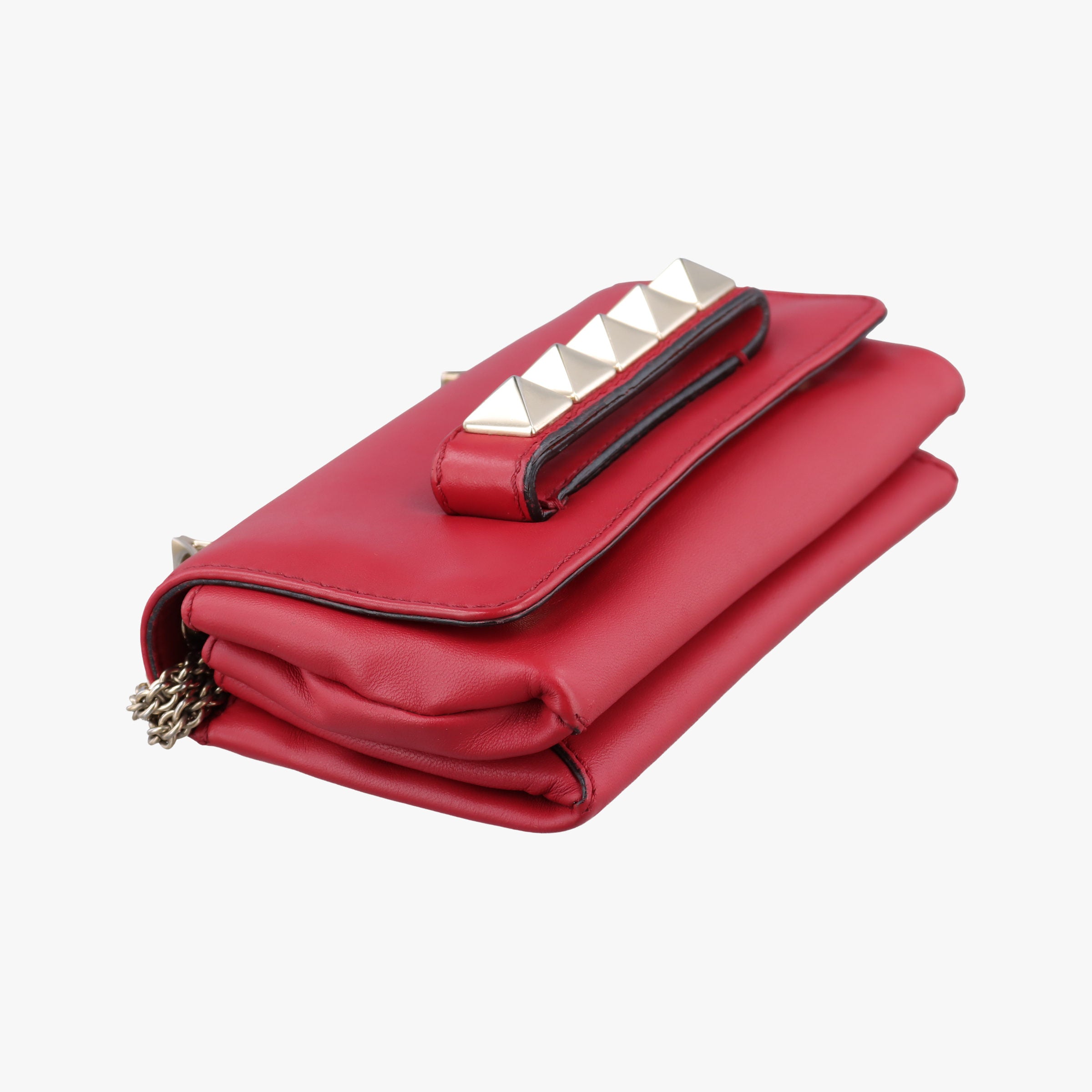 Rockstud VA VA VOOM Red Leather 8GD039NGI3ロックスタッズ ヴァ ヴァ ヴーム レッド レザー 8GD039NGI3