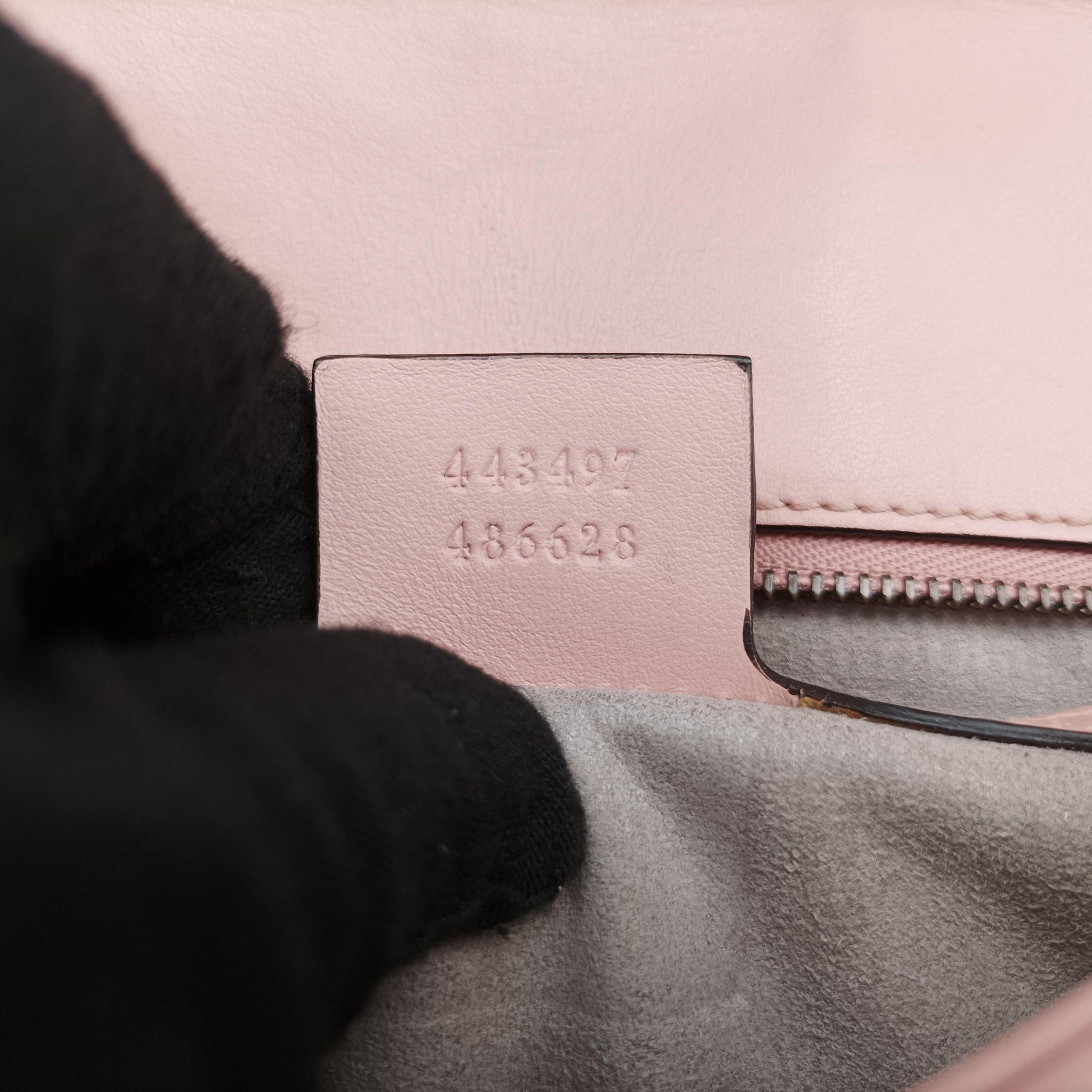 GG Marmont Pink Leather 443497 I024284789GGマーモント ピンク レザー 443497 I024284789