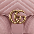 GG Marmont Pink Leather 443497 I024284789GGマーモント ピンク レザー 443497 I024284789