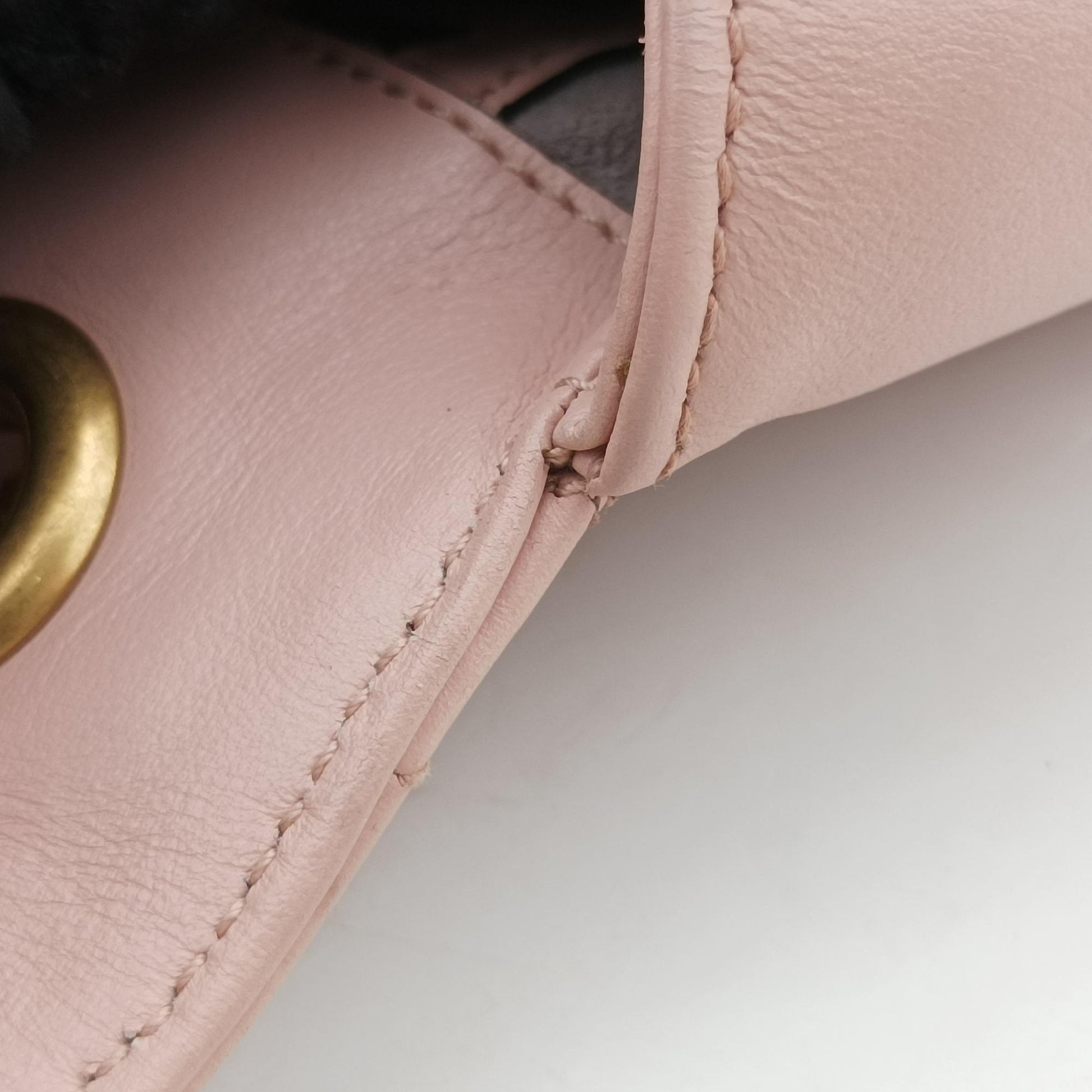 GG Marmont Pink Leather 443497 I024284789GGマーモント ピンク レザー 443497 I024284789