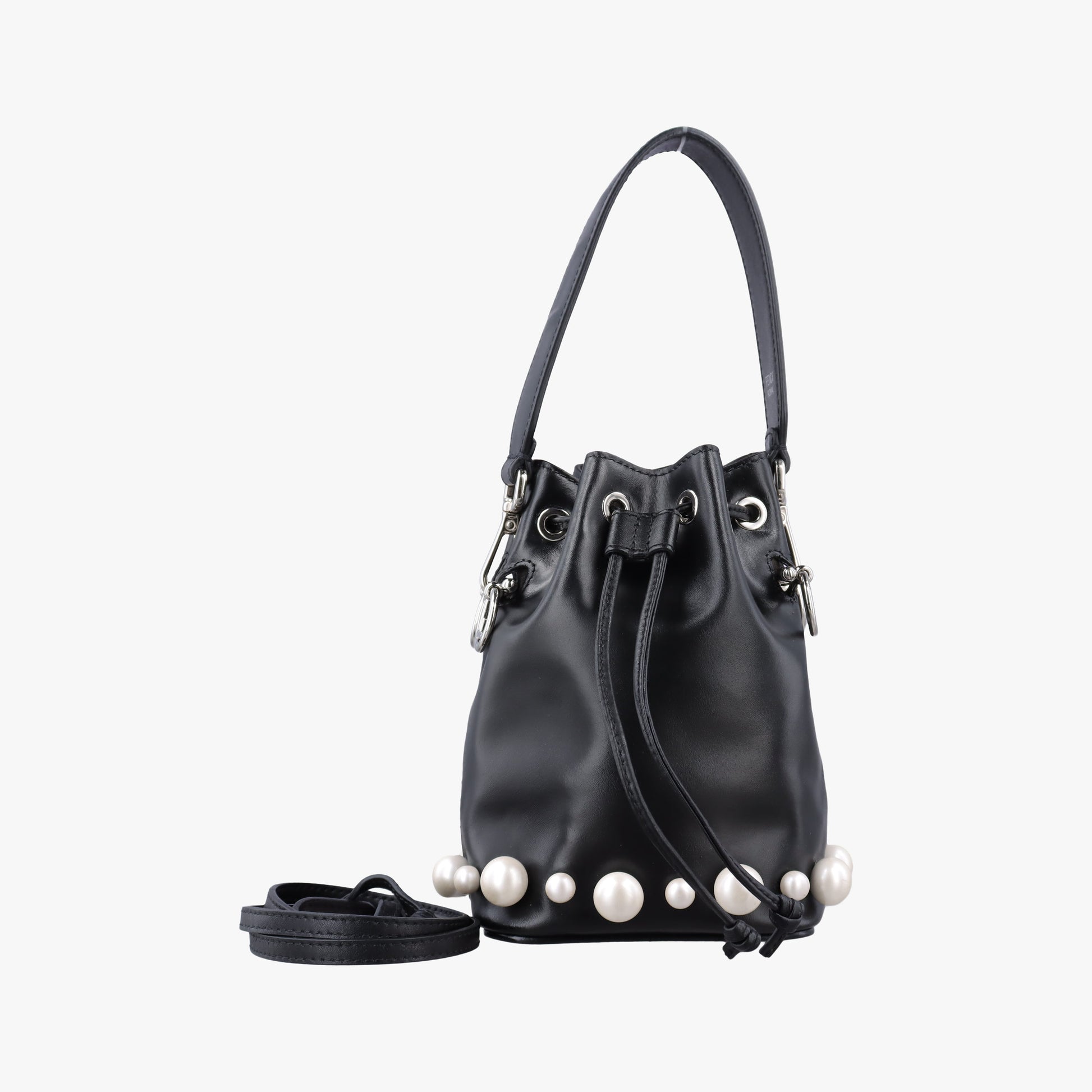 Mon Tresor Mini Bucket Black Leather 8BS010 8BS010 A1FH 188.8465ミニ モン トレゾール ブラック レザー 8BS010 8BS010 A1FH 188.8465