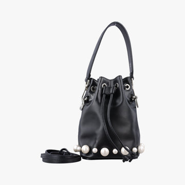 Mon Tresor Mini Bucket Black Leather 8BS010 8BS010 A1FH 188.8465ミニ モン トレゾール ブラック レザー 8BS010 8BS010 A1FH 188.8465