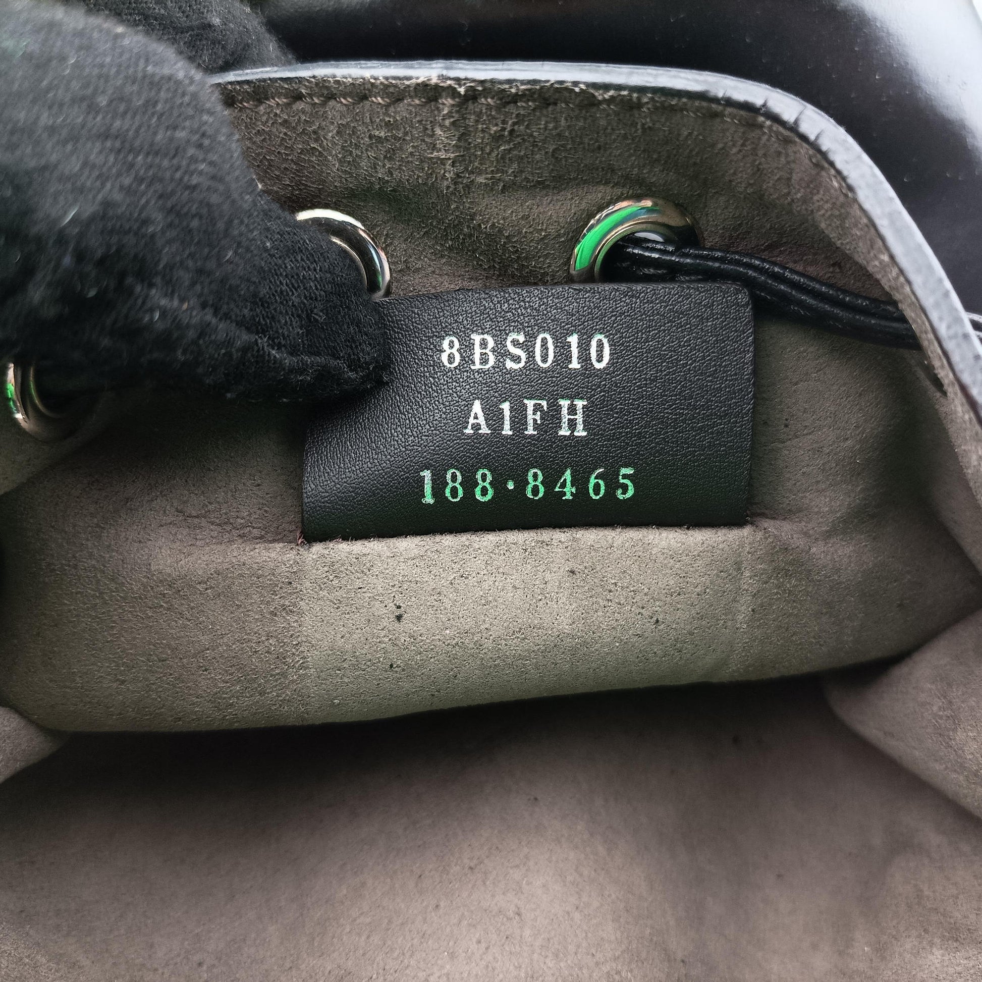 Mon Tresor Mini Bucket Black Leather 8BS010 8BS010 A1FH 188.8465ミニ モン トレゾール ブラック レザー 8BS010 8BS010 A1FH 188.8465