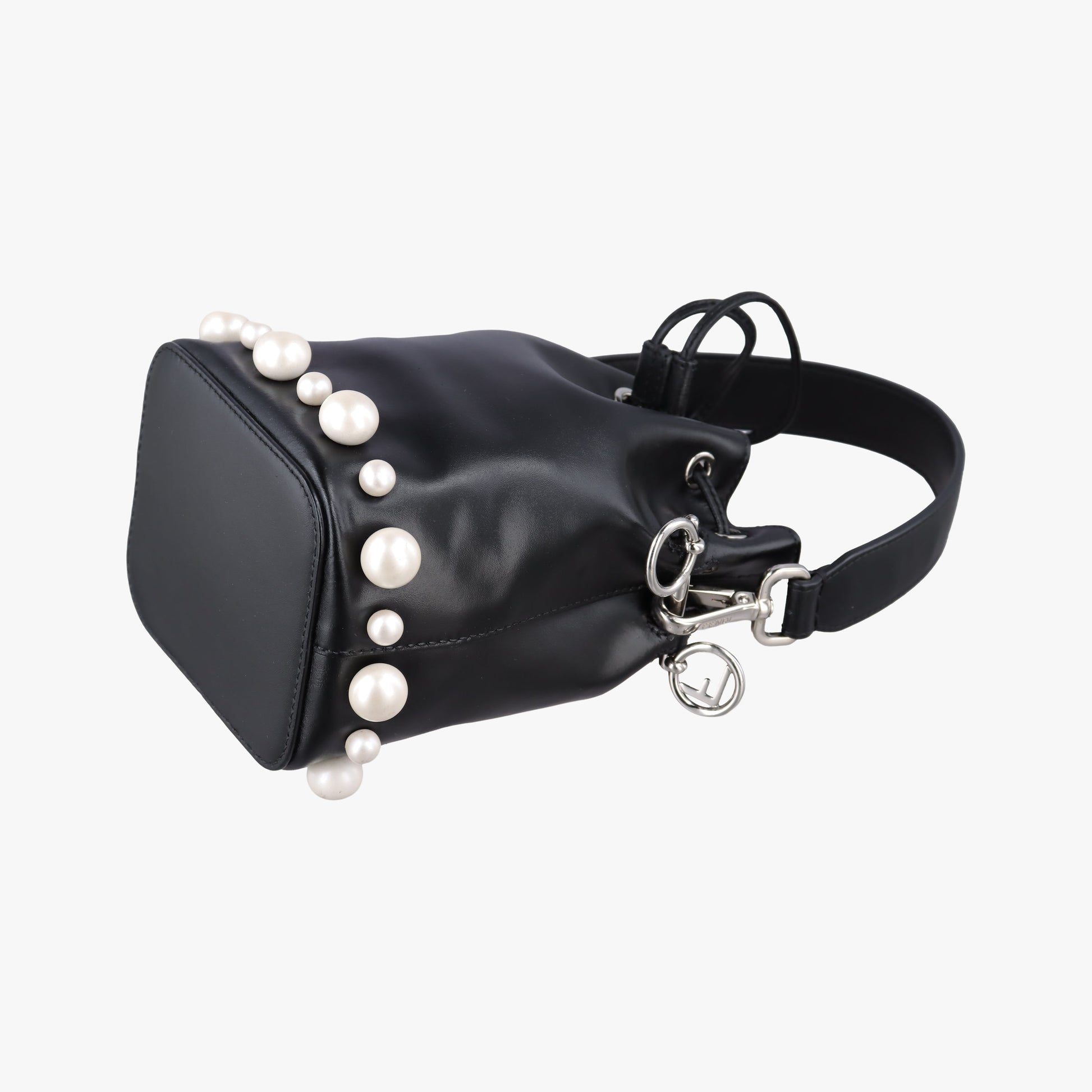 Mon Tresor Mini Bucket Black Leather 8BS010 8BS010 A1FH 188.8465ミニ モン トレゾール ブラック レザー 8BS010 8BS010 A1FH 188.8465