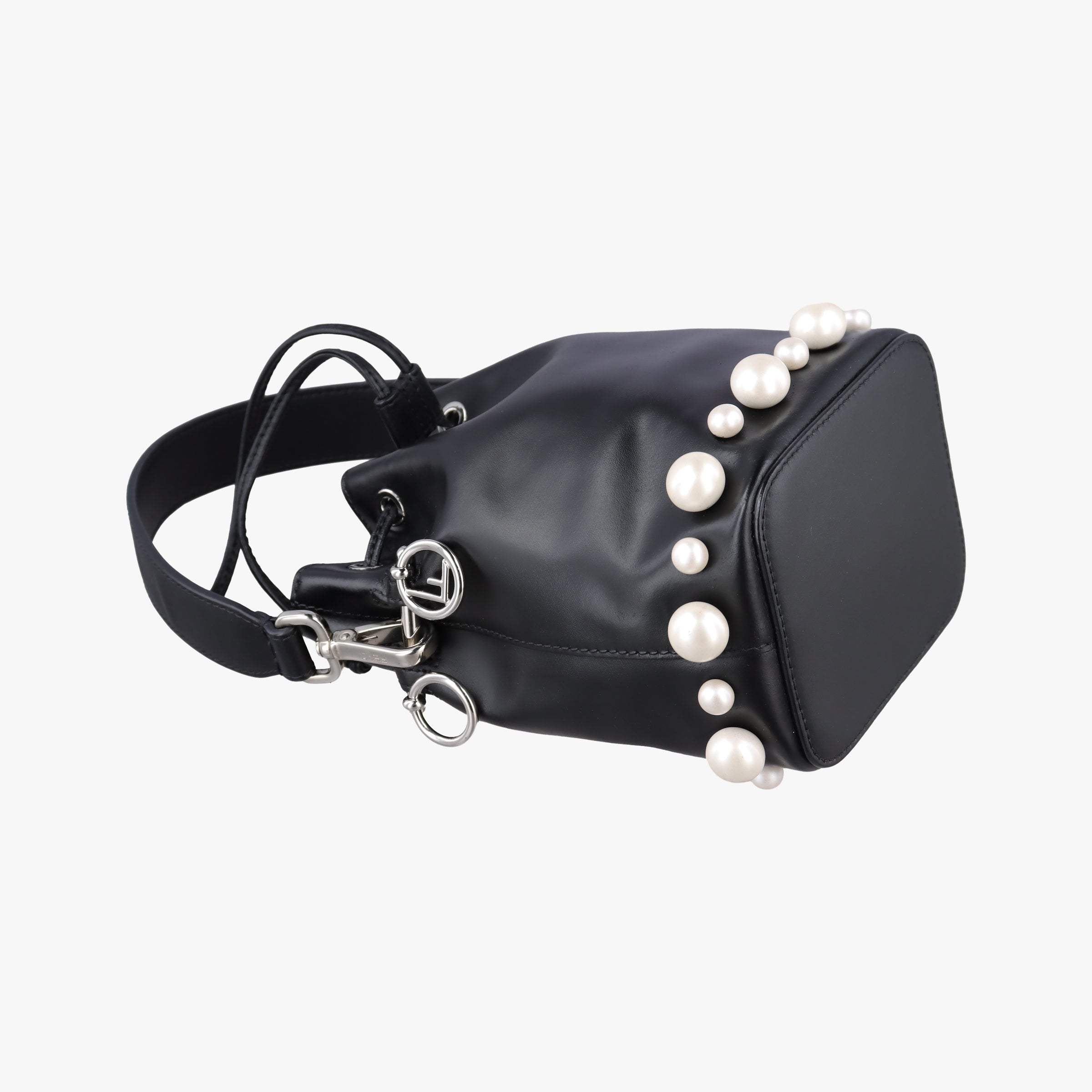 Mon Tresor Mini Bucket Black Leather 8BS010 8BS010 A1FH 188.8465ミニ モン トレゾール ブラック レザー 8BS010 8BS010 A1FH 188.8465