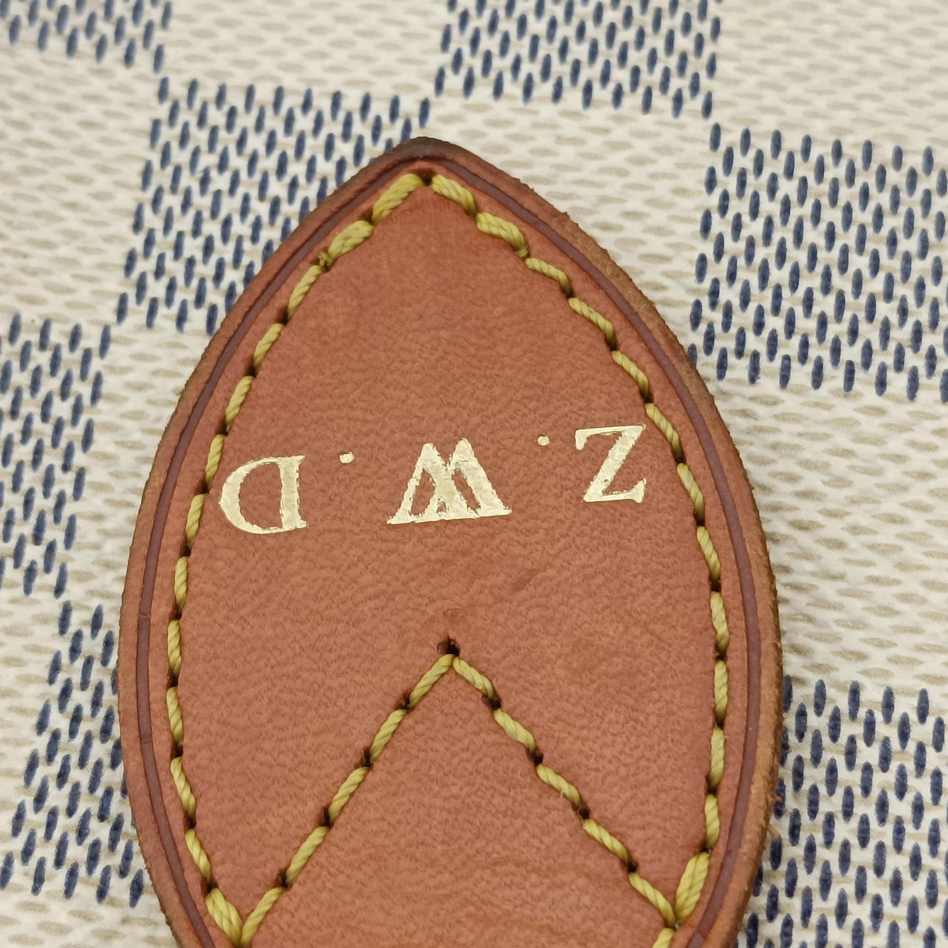 Neverfull MM Azur Damier Canvas N51107 SA3182ネヴァーフルMM アズール ダミエキャンバス N51107 SA3182