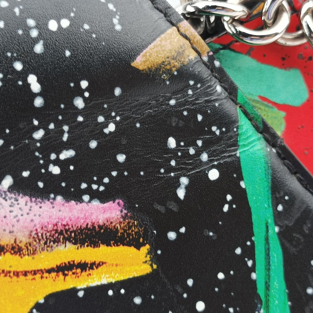 Splash Print Trapeze Bag Multicolor Leather M53791 PL0189 IC Chipスプラッシュプリント トラペーズバッグ マルチカラー レザー M53791 PL0189 ICチップ