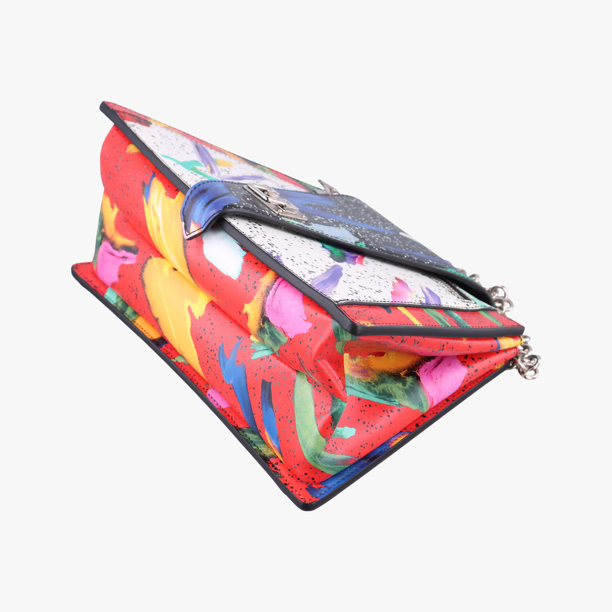Splash Print Trapeze Bag Multicolor Leather M53791 PL0189 IC Chipスプラッシュプリント トラペーズバッグ マルチカラー レザー M53791 PL0189 ICチップ