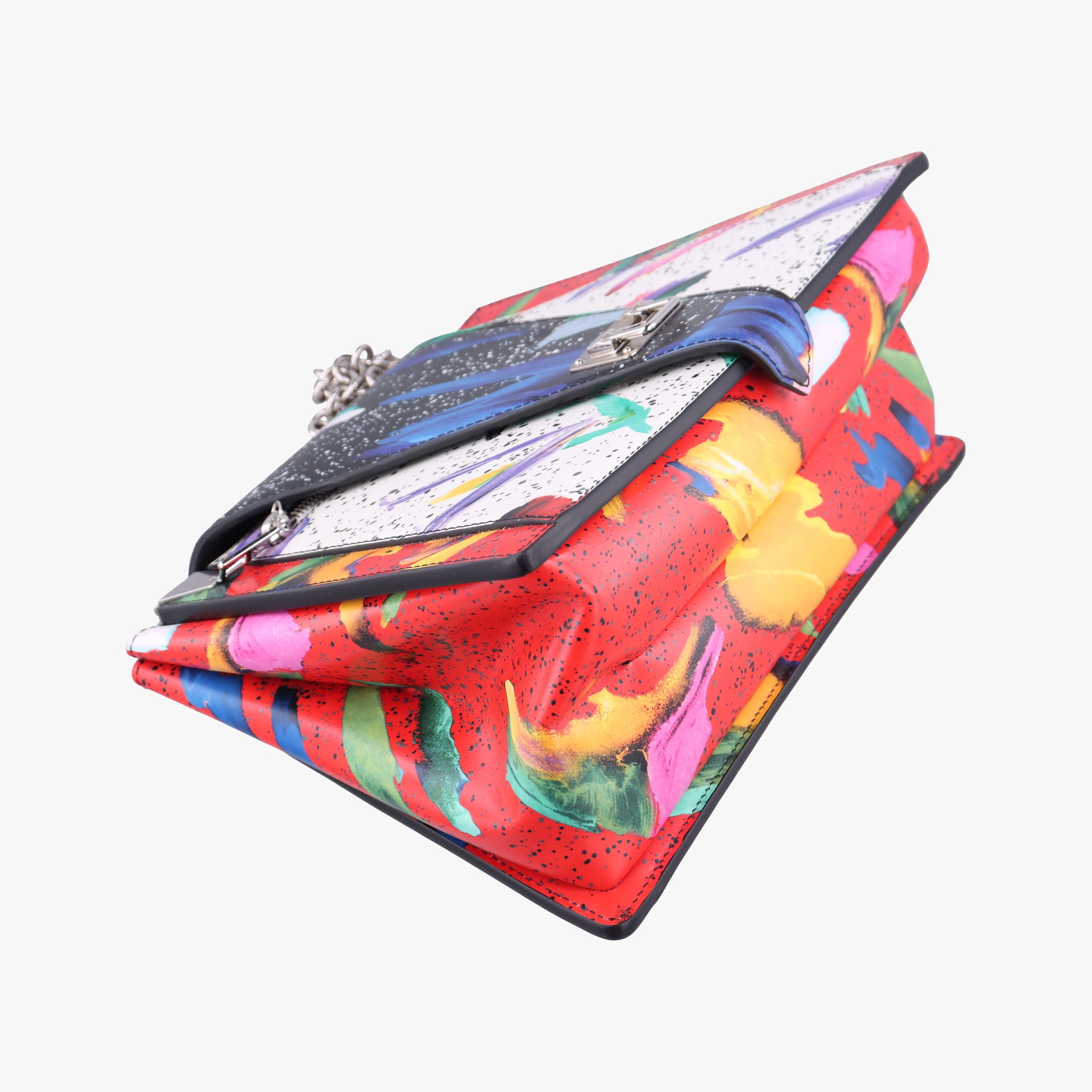Splash Print Trapeze Bag Multicolor Leather M53791 PL0189 IC Chipスプラッシュプリント トラペーズバッグ マルチカラー レザー M53791 PL0189 ICチップ