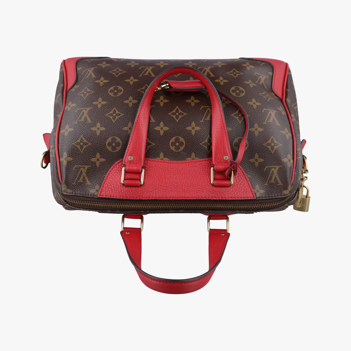 RETIRO PM brown×CERISE Monogram Canvas×calf leather M40546 AH4155レティーロPM モノグラム/ブラウン×スリーズ モノグラムキャンバス×カーフレザー M40546 AH4155