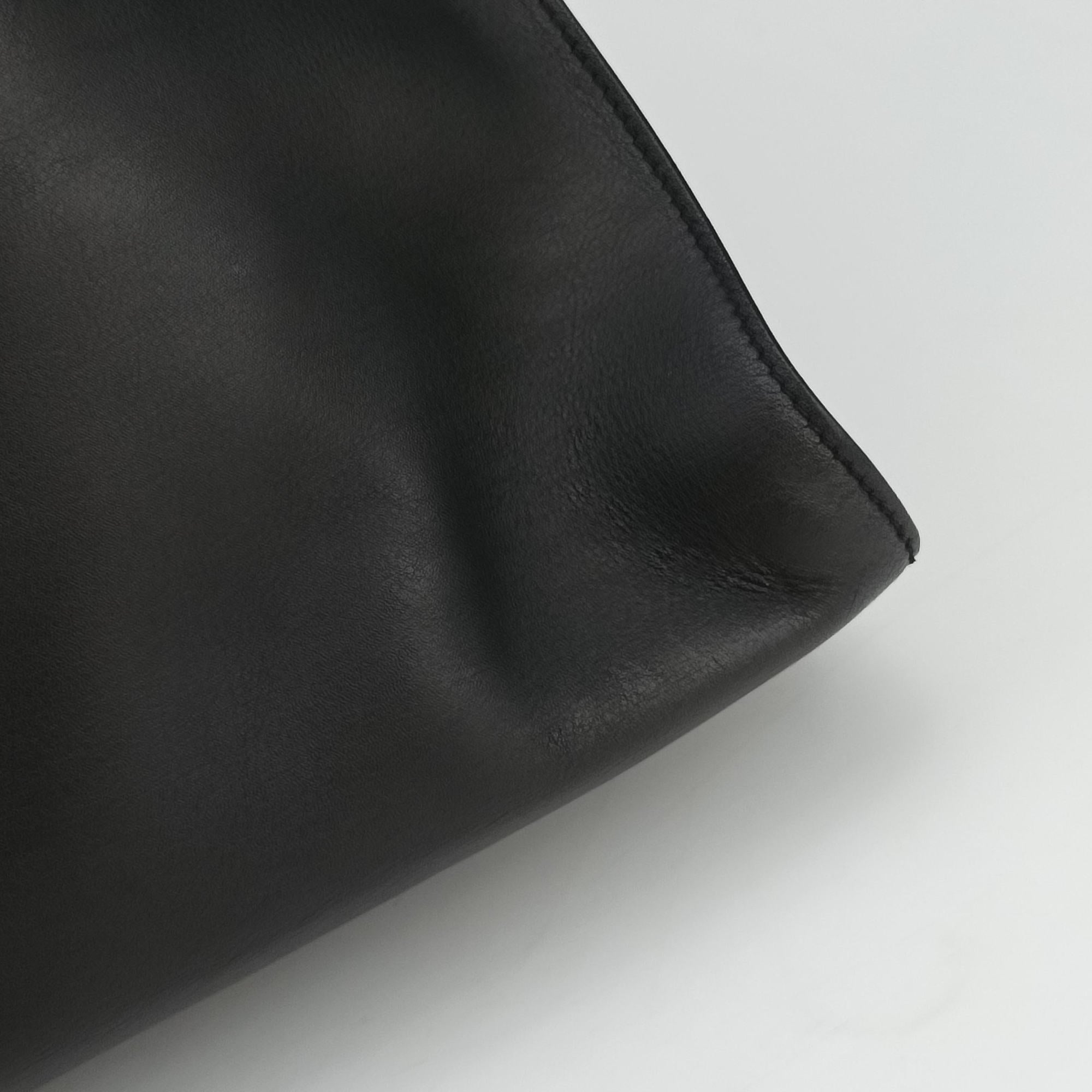 BABY CABAS Black Leather 394458 LTH394458.1015ベイビーカバス ブラック レザー 394458 LTH394458.1015