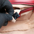 Queen Margaret Ivory×Red×Navy Leather 476542 G024525180クイーン マーガレット アイボリー×レッド×ネイビー レザー 476542 G024525180