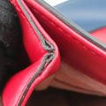Queen Margaret Ivory×Red×Navy Leather 476542 G024525180クイーン マーガレット アイボリー×レッド×ネイビー レザー 476542 G024525180