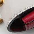 Queen Margaret Ivory×Red×Navy Leather 476542 G024525180クイーン マーガレット アイボリー×レッド×ネイビー レザー 476542 G024525180