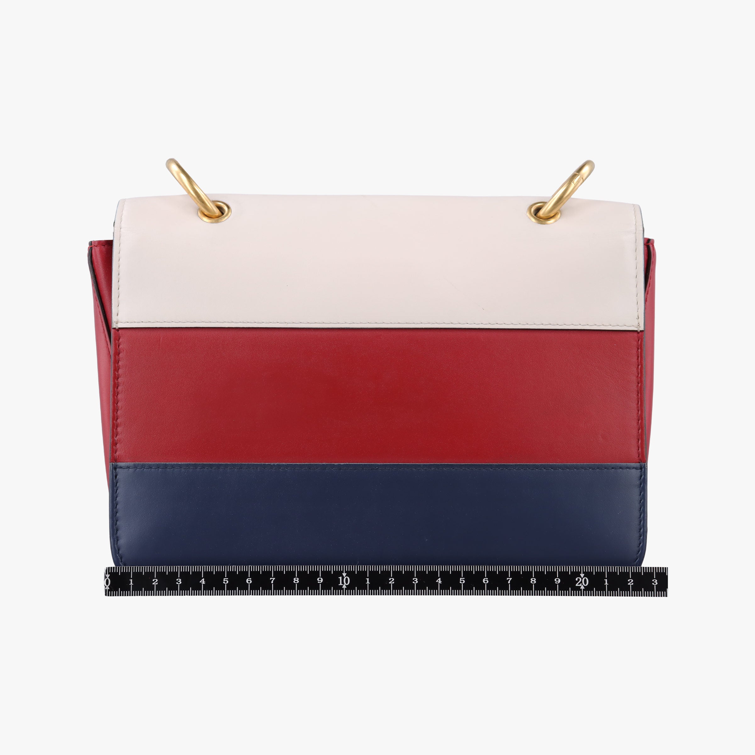 Queen Margaret Ivory×Red×Navy Leather 476542 G024525180クイーン マーガレット アイボリー×レッド×ネイビー レザー 476542 G024525180