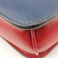 Queen Margaret Ivory×Red×Navy Leather 476542 G024525180クイーン マーガレット アイボリー×レッド×ネイビー レザー 476542 G024525180