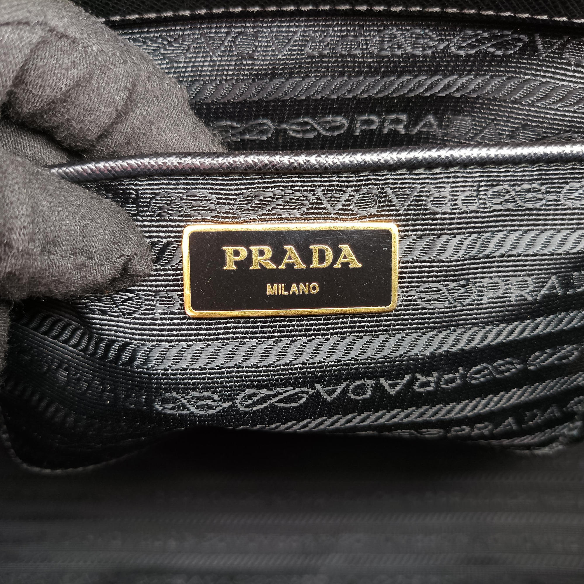 Galleria Black SAFFIANO Leather BN2274 7/A 165ガレリア ブラック サフィアーノレザー BN2274 7/A 165