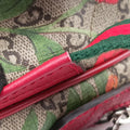 GG Supreme Tian Beige×Red×Multicolor PVC coated canvas×Leather 427042 C019437977GGスプリームティアン ベージュ×レッド×マルチカラー PVCコーティングキャンバス×レザー 427042 C019437977
