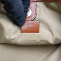 Rajah Beige × Brown Leather×Canvas 537219 H028698765ラジャ ベージュ × ブラウン レザー×キャンバス 537219 H028698765