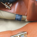 Rajah Beige × Brown Leather×Canvas 537219 H028698765ラジャ ベージュ × ブラウン レザー×キャンバス 537219 H028698765