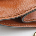 Rajah Beige × Brown Leather×Canvas 537219 H028698765ラジャ ベージュ × ブラウン レザー×キャンバス 537219 H028698765