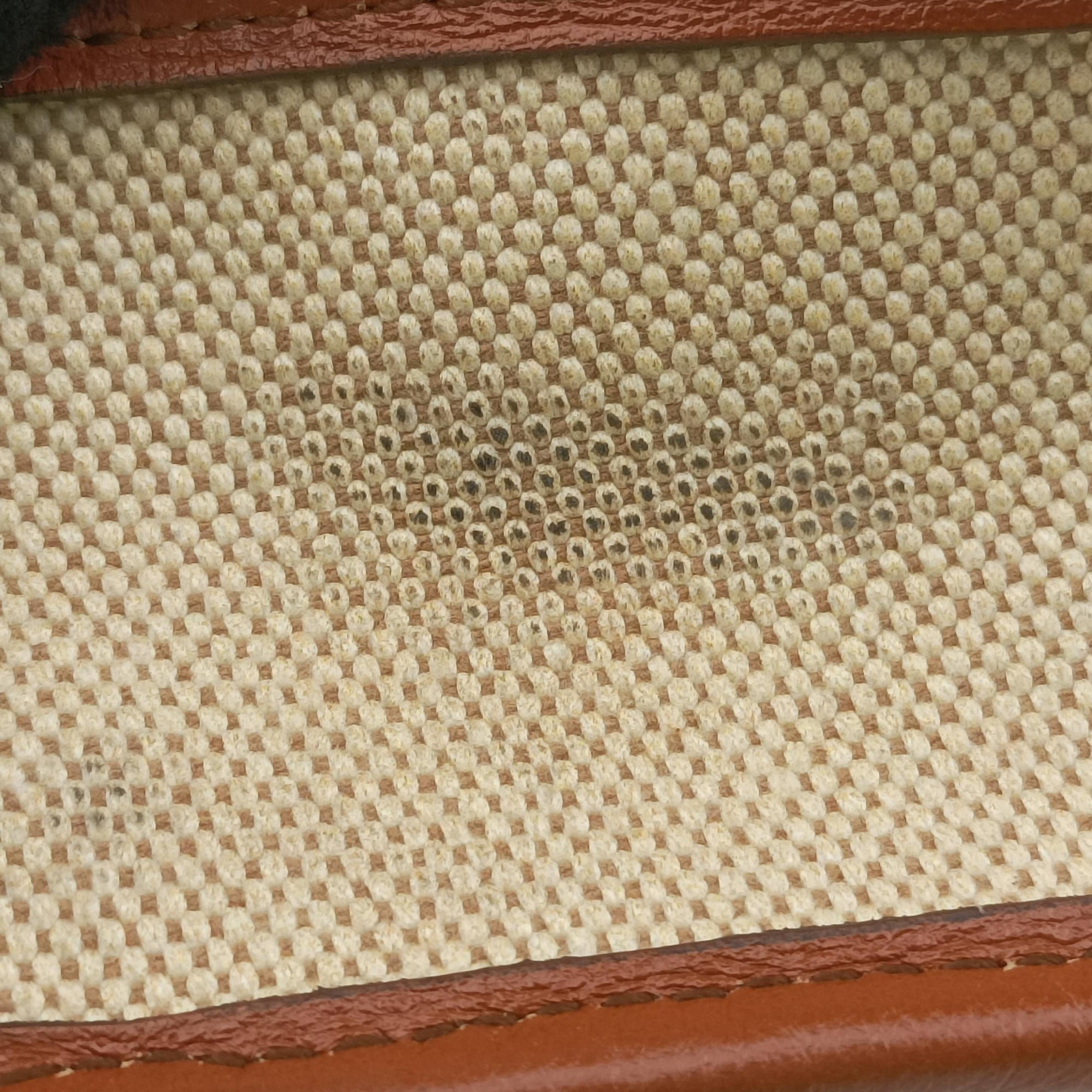 Rajah Beige × Brown Leather×Canvas 537219 H028698765ラジャ ベージュ × ブラウン レザー×キャンバス 537219 H028698765