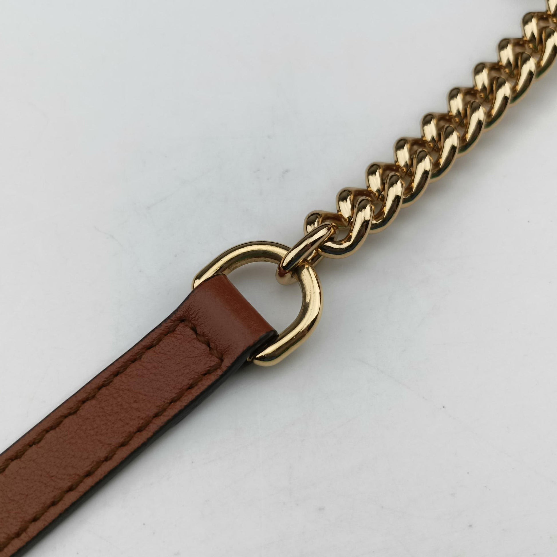 Rajah Beige × Brown Leather×Canvas 537219 H028698765ラジャ ベージュ × ブラウン レザー×キャンバス 537219 H028698765