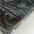 Lady Dior Black lambskin 05-MA-0069レディディオール ブラック ラムスキン 05-MA-0069
