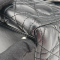 Lady Dior Black lambskin 05-MA-0069レディディオール ブラック ラムスキン 05-MA-0069
