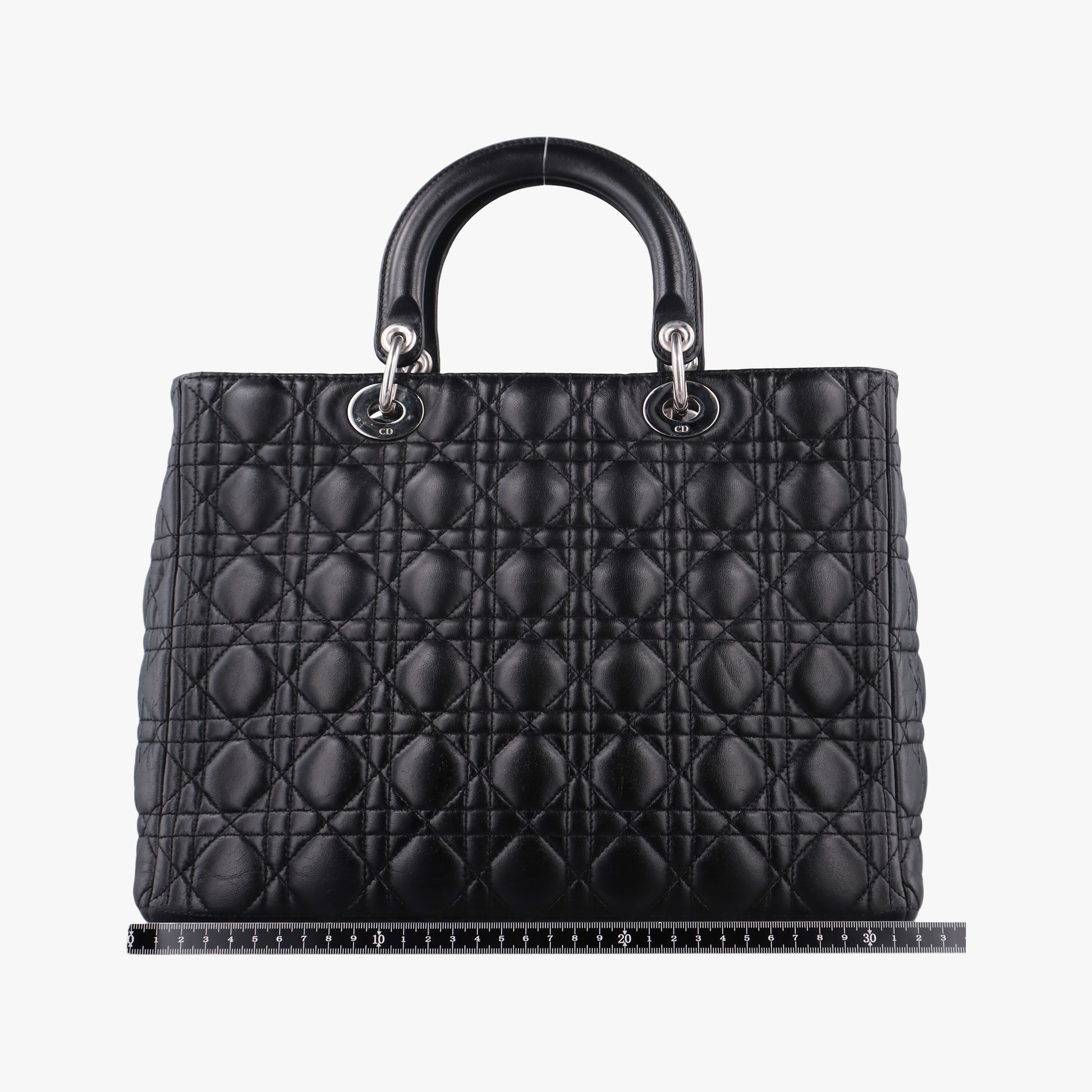 Lady Dior Black lambskin 05-MA-0069レディディオール ブラック ラムスキン 05-MA-0069