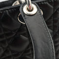 Lady Dior Black lambskin 05-MA-0069レディディオール ブラック ラムスキン 05-MA-0069