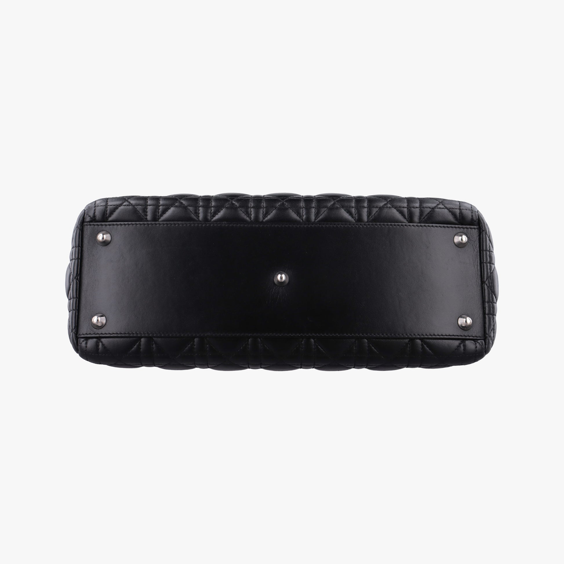 Lady Dior Black lambskin 05-MA-0069レディディオール ブラック ラムスキン 05-MA-0069