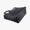 Lady Dior Black lambskin 05-MA-0069レディディオール ブラック ラムスキン 05-MA-0069