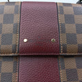 BOND STREET EBENE×bordeaux Damier Canvas aTaurillon leather N64416 TR4167 IC Chipボンド ストリート エベヌ×ボルドー ダミエ キャンバス×トリヨンレザー N64416 TR4167 ICチップ