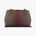 BOND STREET EBENE×bordeaux Damier Canvas aTaurillon leather N64416 TR4167 IC Chipボンド ストリート エベヌ×ボルドー ダミエ キャンバス×トリヨンレザー N64416 TR4167 ICチップ
