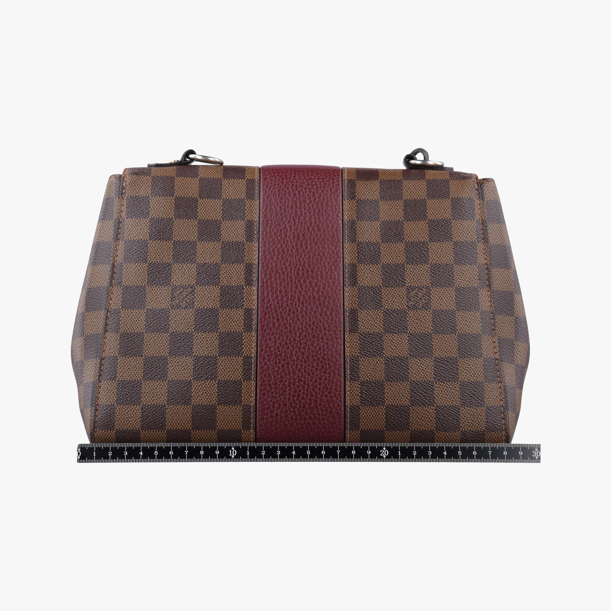 BOND STREET EBENE×bordeaux Damier Canvas aTaurillon leather N64416 TR4167 IC Chipボンド ストリート エベヌ×ボルドー ダミエ キャンバス×トリヨンレザー N64416 TR4167 ICチップ