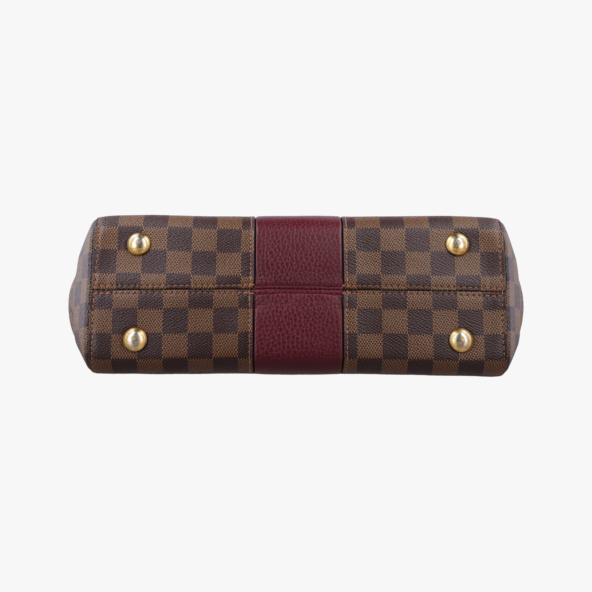 BOND STREET EBENE×bordeaux Damier Canvas aTaurillon leather N64416 TR4167 IC Chipボンド ストリート エベヌ×ボルドー ダミエ キャンバス×トリヨンレザー N64416 TR4167 ICチップ