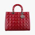 Lady Dior Red Patent 05-MA-0152レディディオール レッド パテント 05-MA-0152