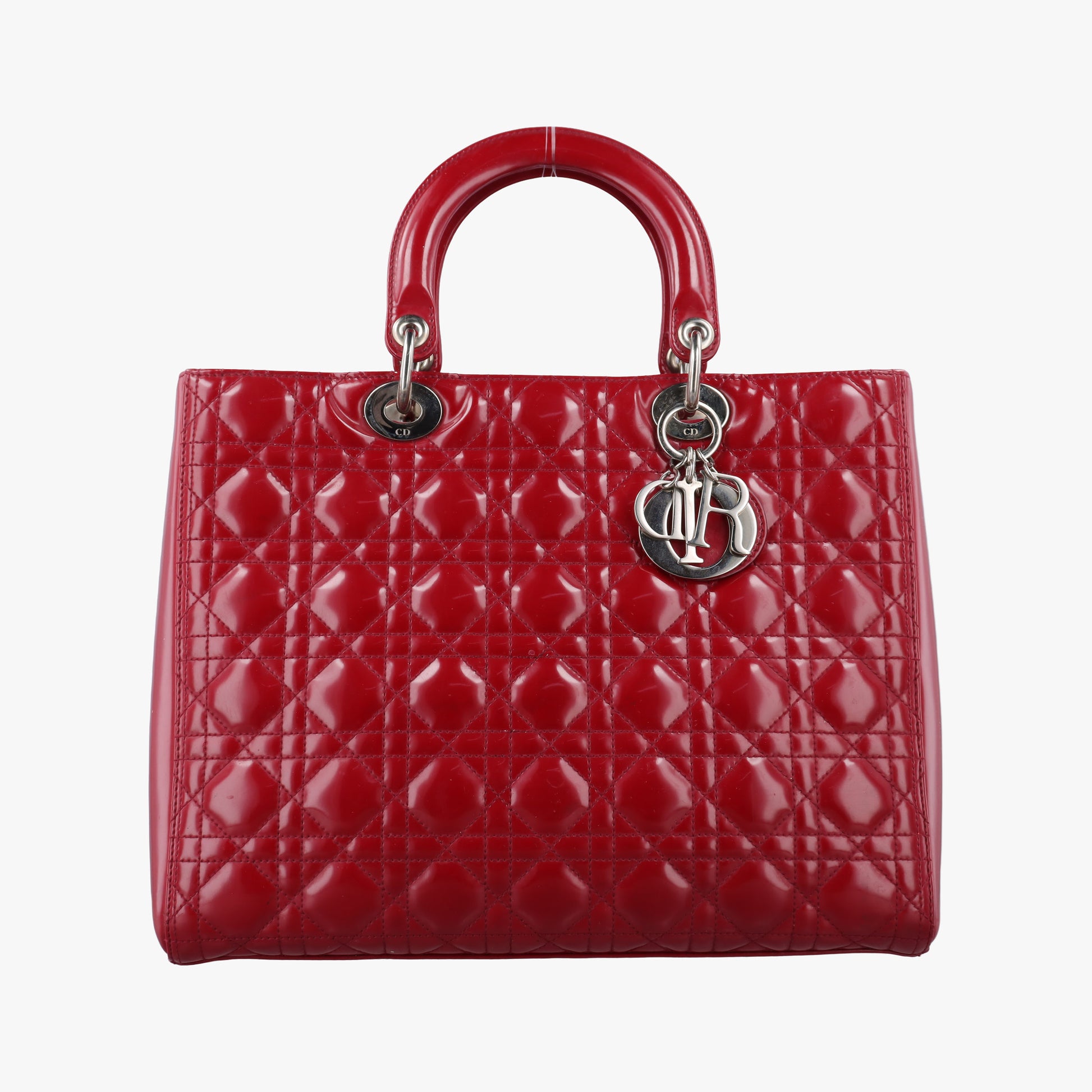 Lady Dior Red Patent 05-MA-0152レディディオール レッド パテント 05-MA-0152