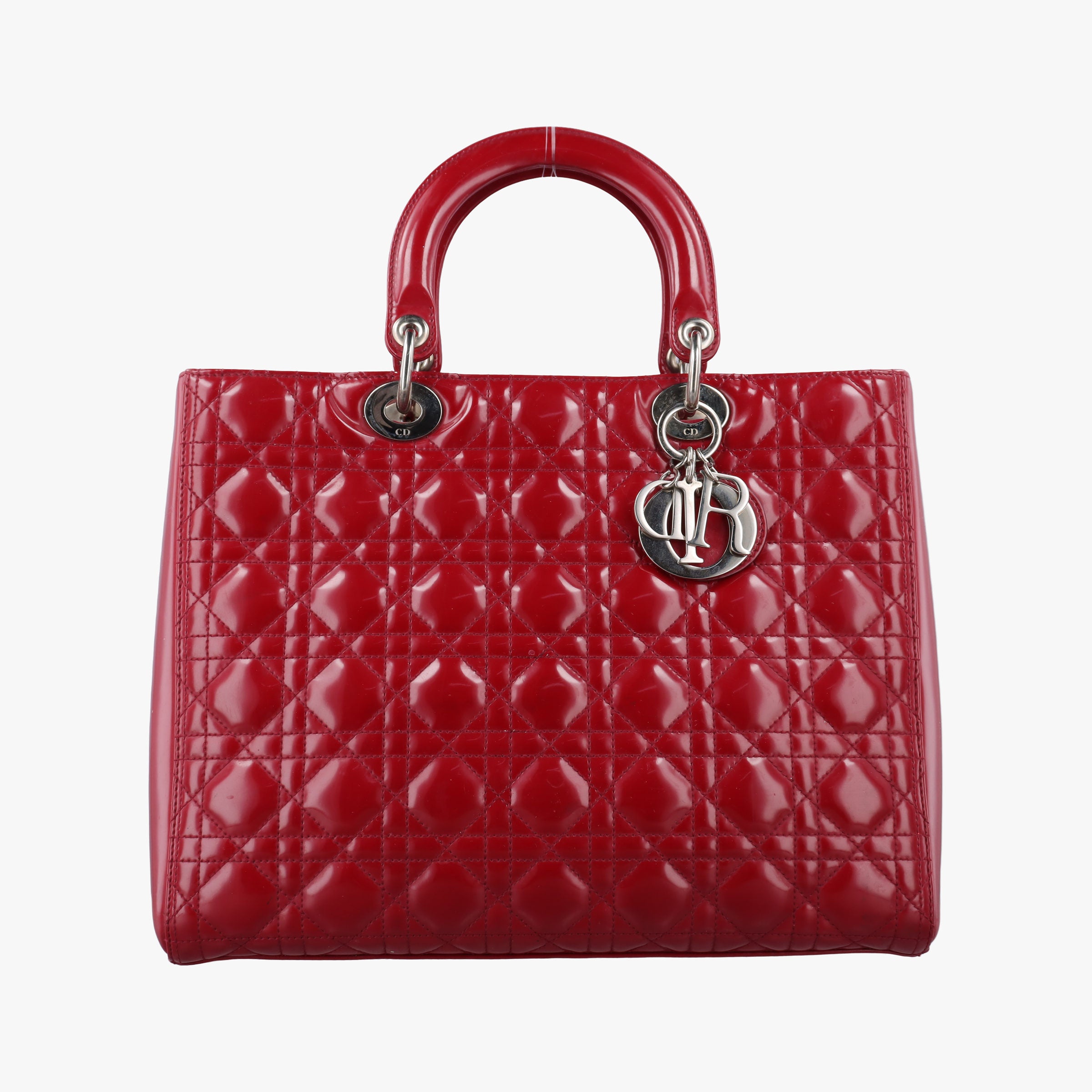 Lady Dior Red Patent 05-MA-0152レディディオール レッド パテント 05-MA-0152