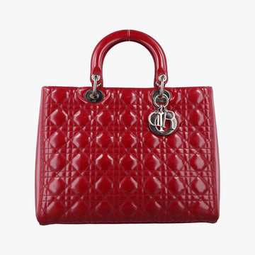 Lady Dior Red Patent 05-MA-0152レディディオール レッド パテント 05-MA-0152