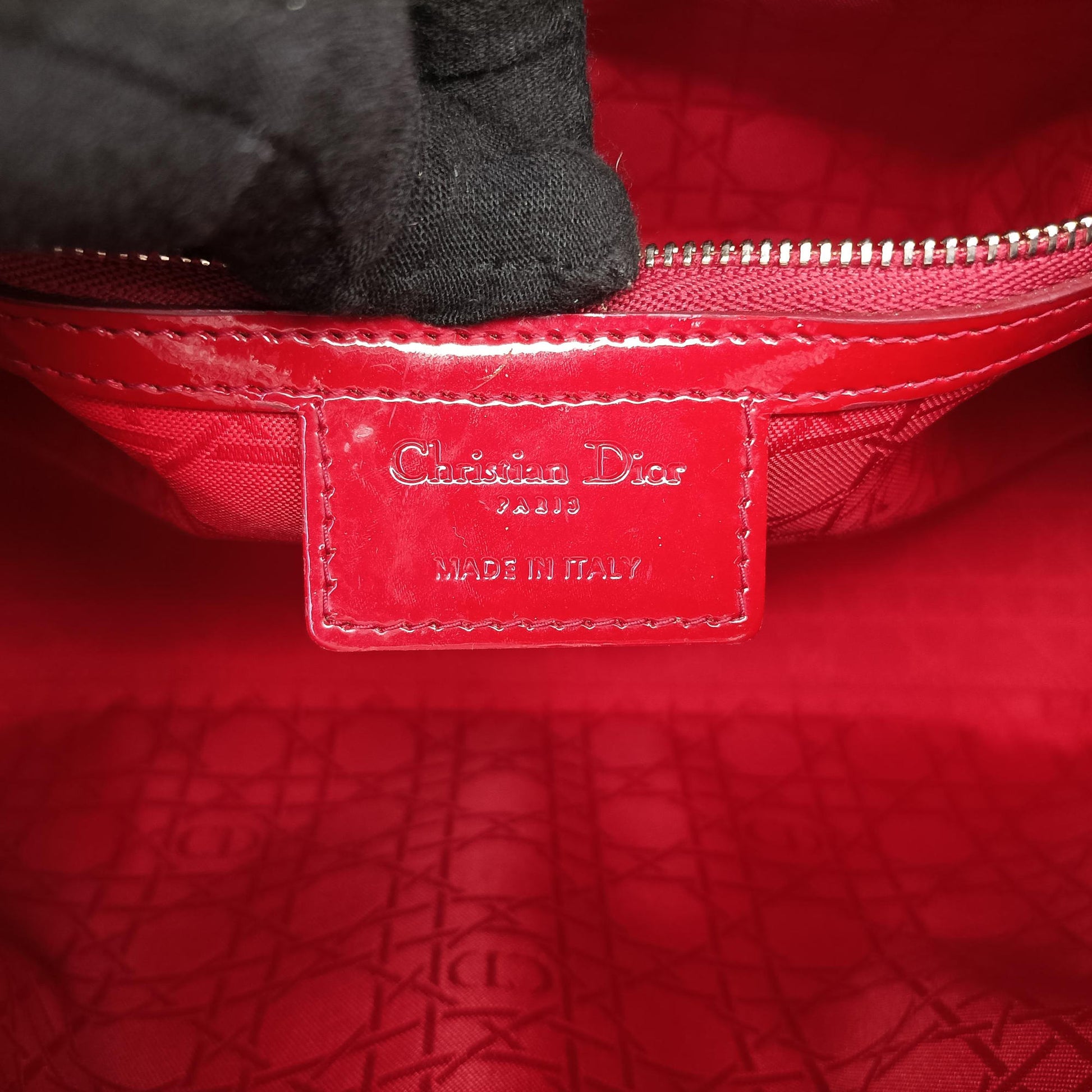 Lady Dior Red Patent 05-MA-0152レディディオール レッド パテント 05-MA-0152