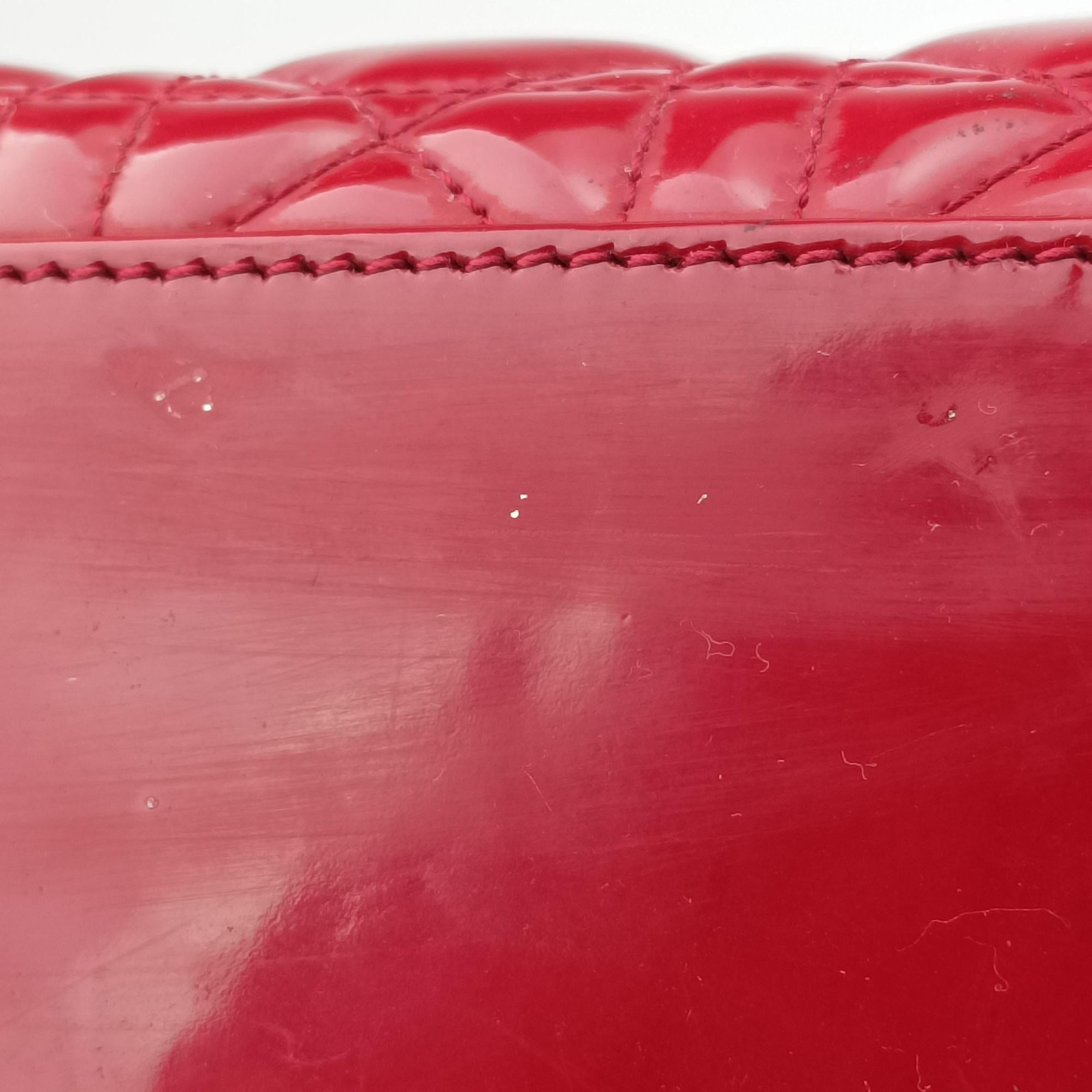 Lady Dior Red Patent 05-MA-0152レディディオール レッド パテント 05-MA-0152