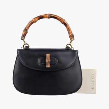 Bamboo Black Leather 000204 バンブー ブラック レザー 000204 
