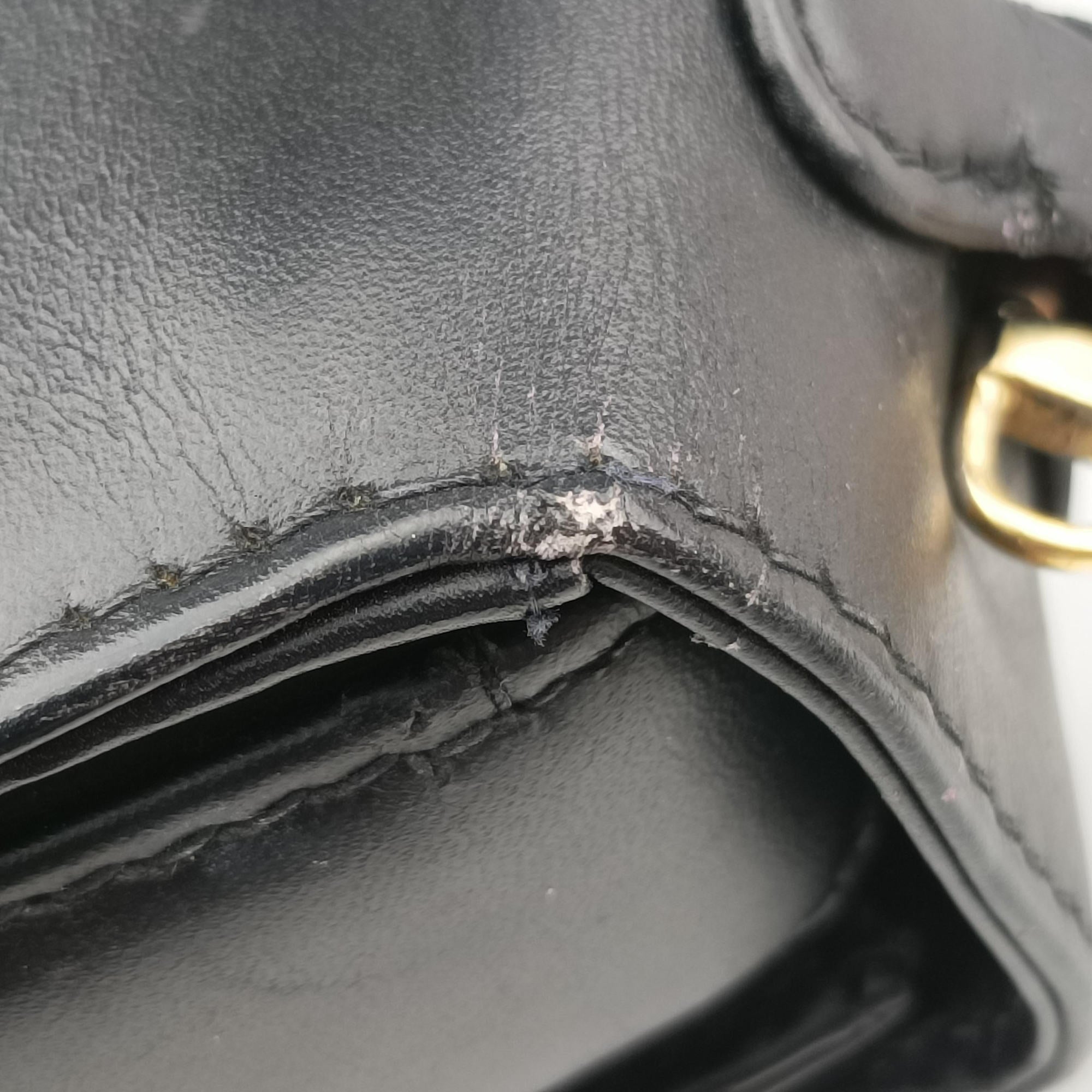 Bamboo Black Leather 000204 バンブー ブラック レザー 000204 