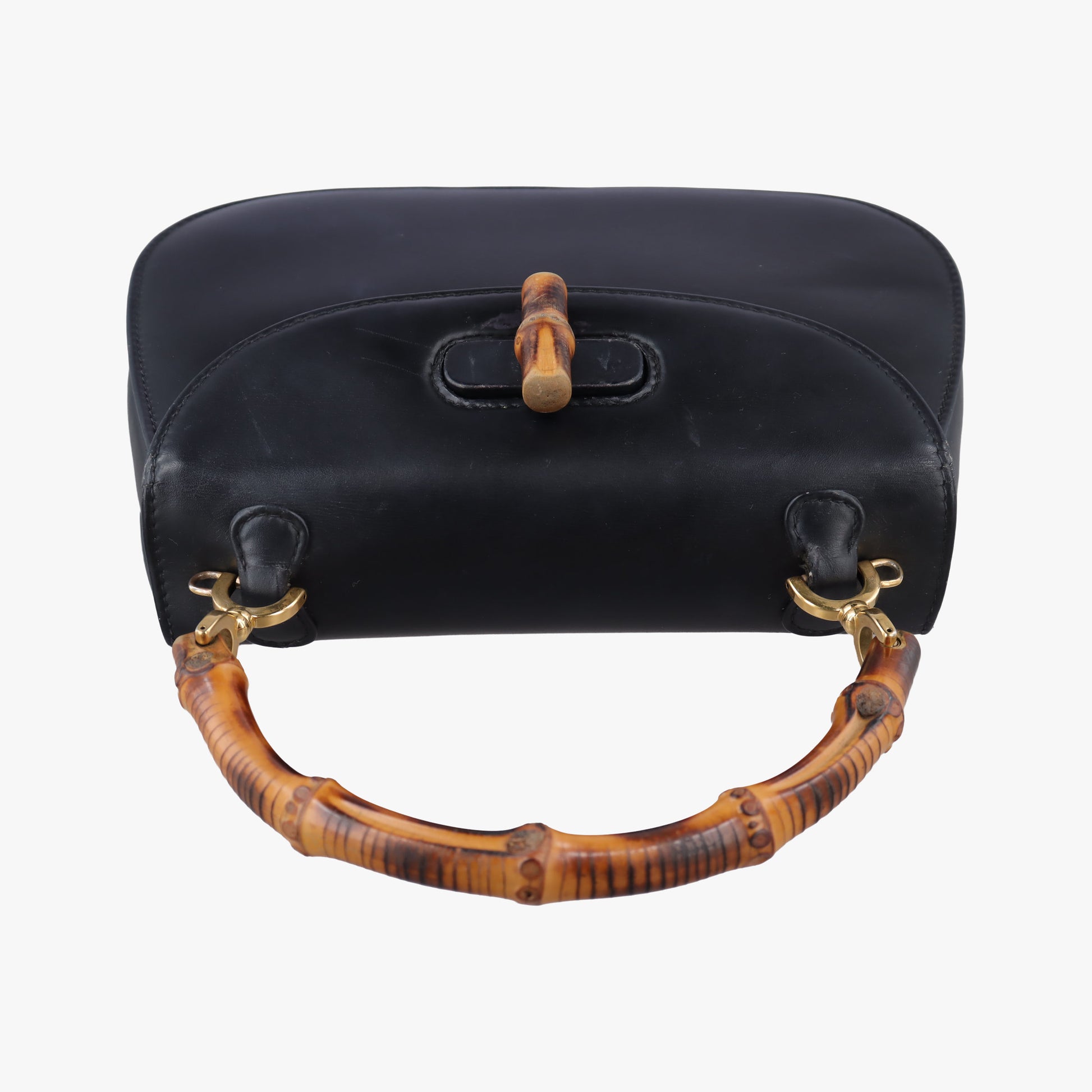 Bamboo Black Leather 000204 バンブー ブラック レザー 000204 